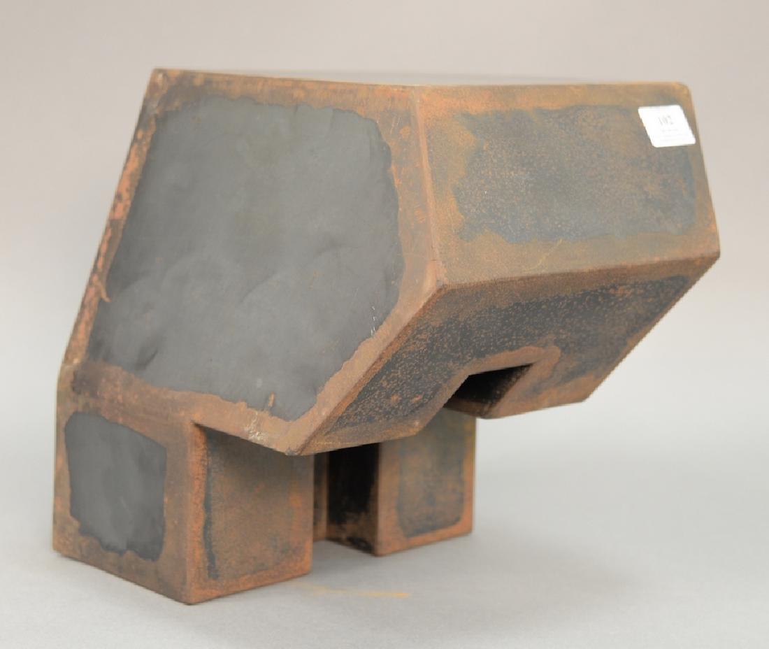 David Detrick geometric contemporary sculpture marked (1 of 2)