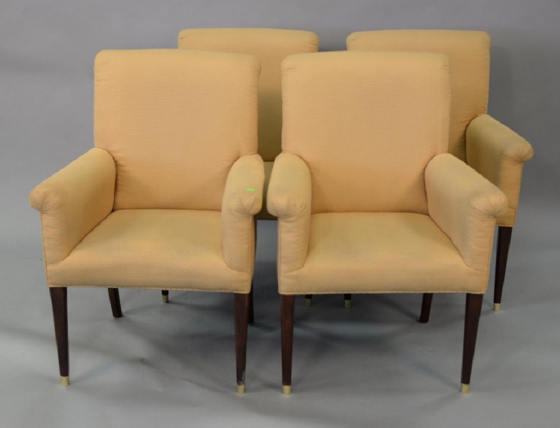 Set of four Millings Road by Baker upholstered (1 of 5)