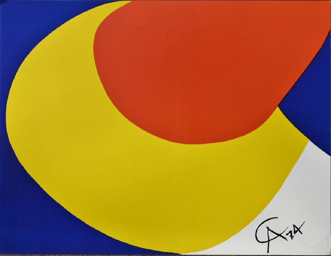 Alexander Calder (1898-1976), lithograph, (1 of 3)