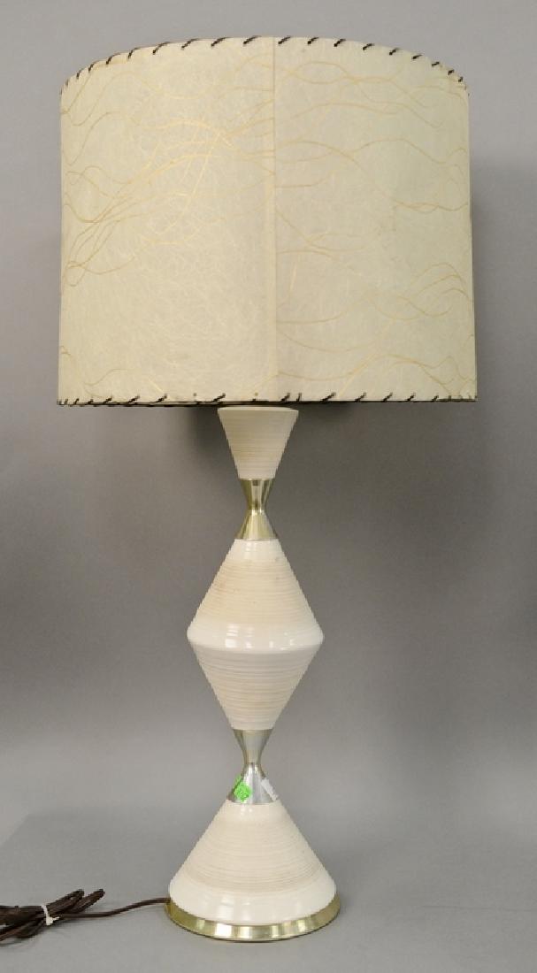 Table lamp designed by Gerald Thurston for Lightolier,: Table lamp designed by Gerald Thurston for Lightolier, circa 1050's. ht. 35in.