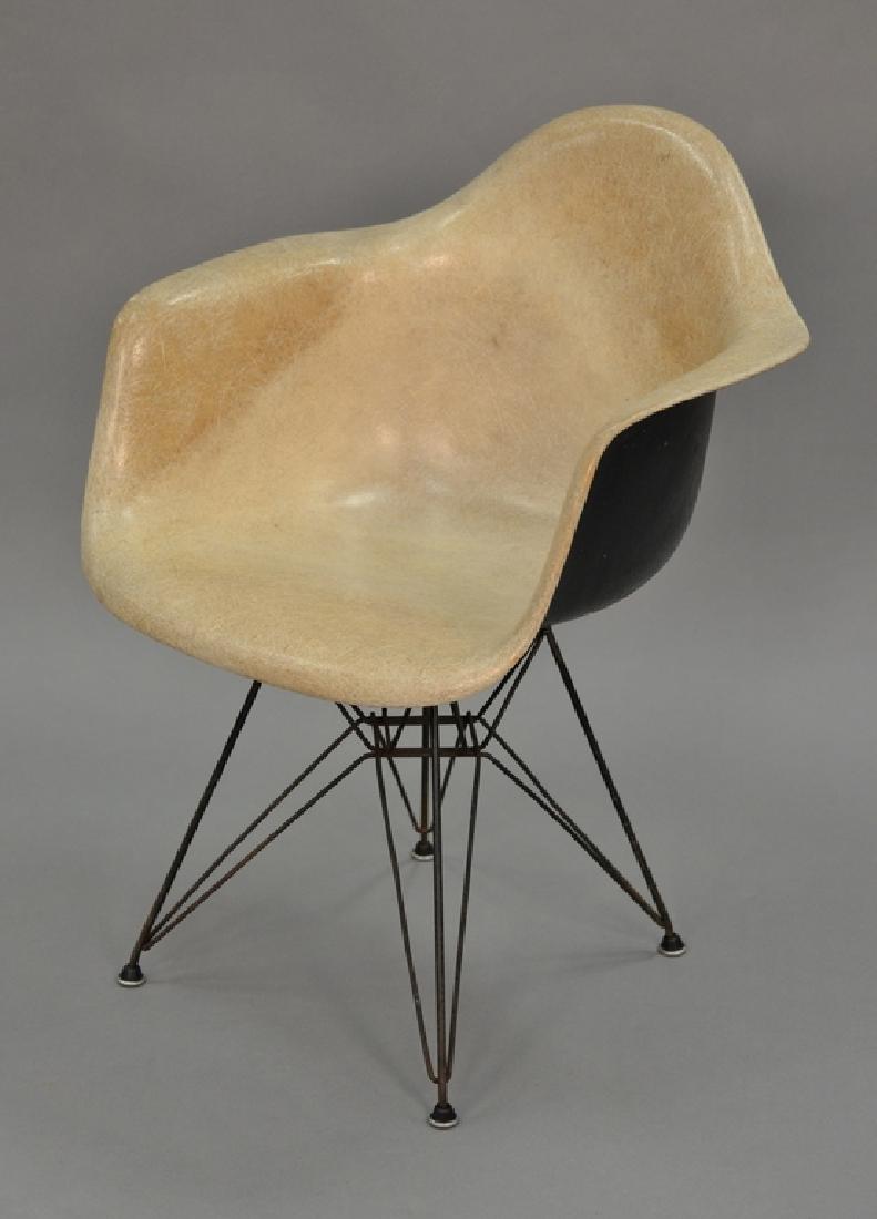 Eames Fiken glass chair with Eiffel Tower bass. (1 of 4)
