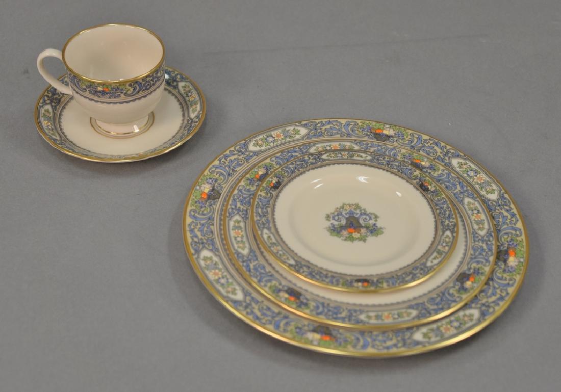 Set of Lenox Autumn dinnerware, setting for twelve, (1 of 7)