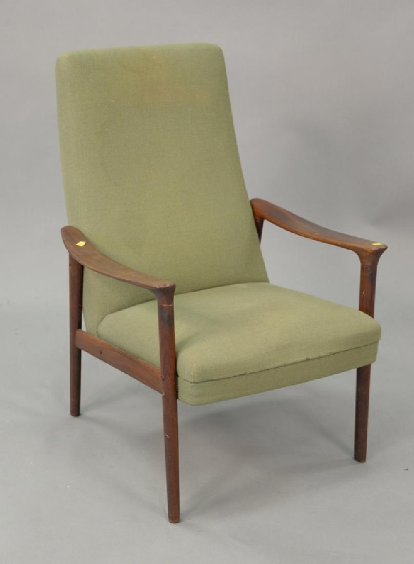 Lounge chairs, made in Norway, attributed to Fredrik: Lounge chair, made in Norway, attributed to Fredrik Kayser.