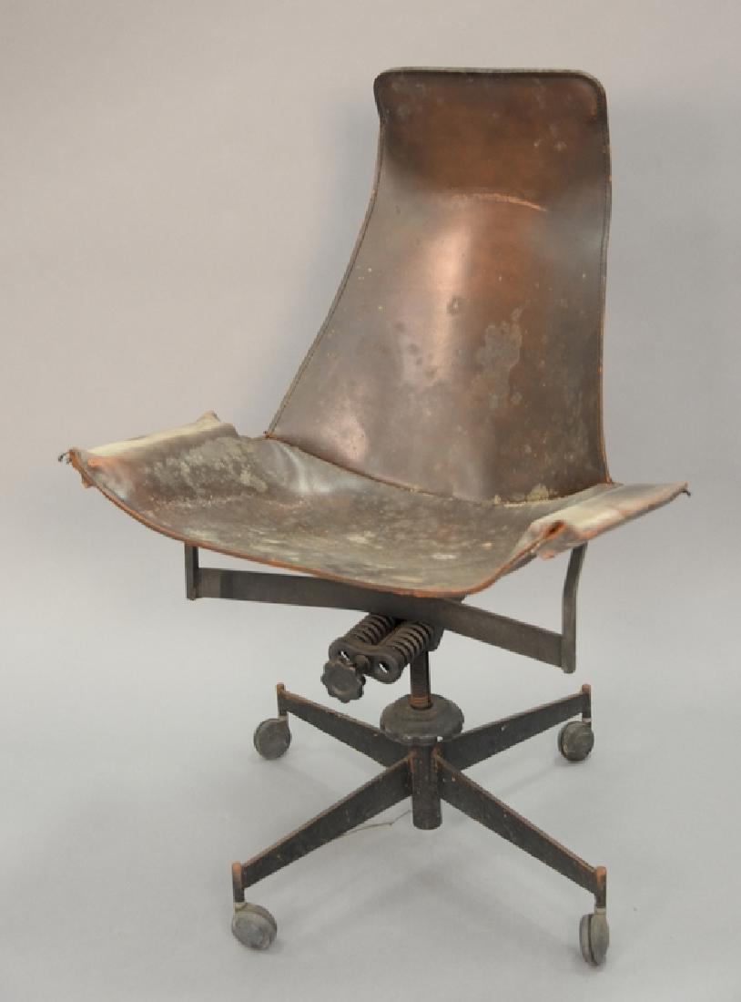 Leather office chair by William Katavolos, Douglas (1 of 4)