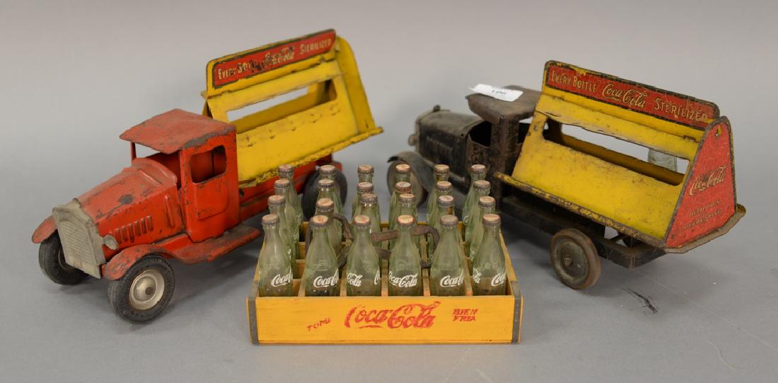 Group lot to include two metalcraft Coca-Cola Bottling (1 of 5)