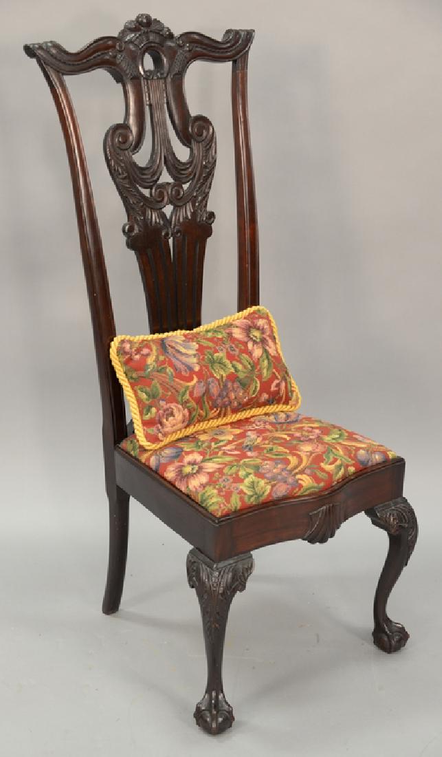 Chippendale style side chair. (1 of 4)