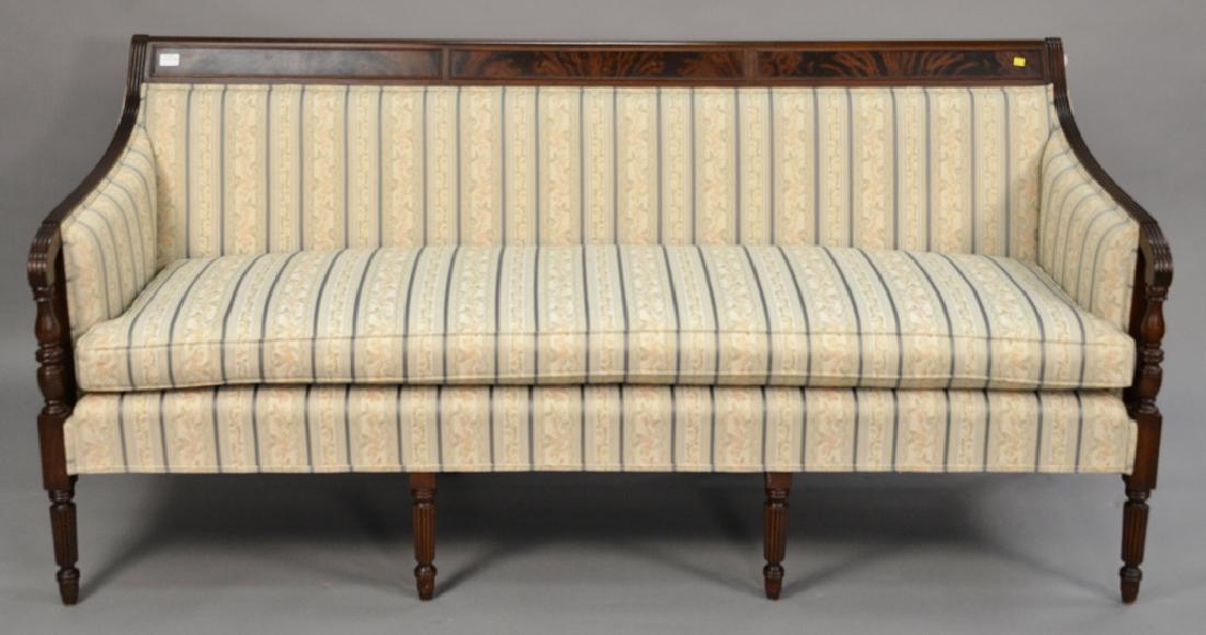 Kittinger mahogany Sheraton style sofa, Old Dominion (1 of 4)