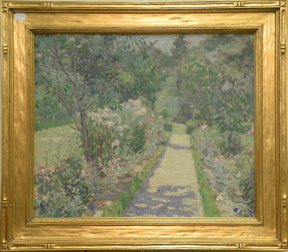 Attributed To Breta Longacre (early 20th Century) Oil