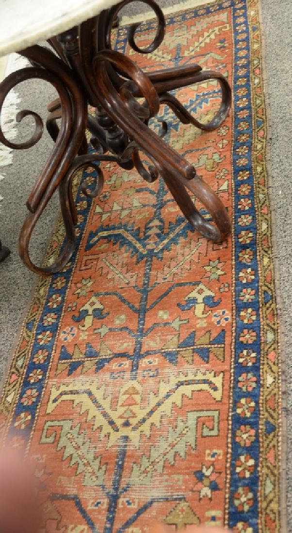 Heriz Oriental runner. 2'6" x 8'4" (1 of 3)