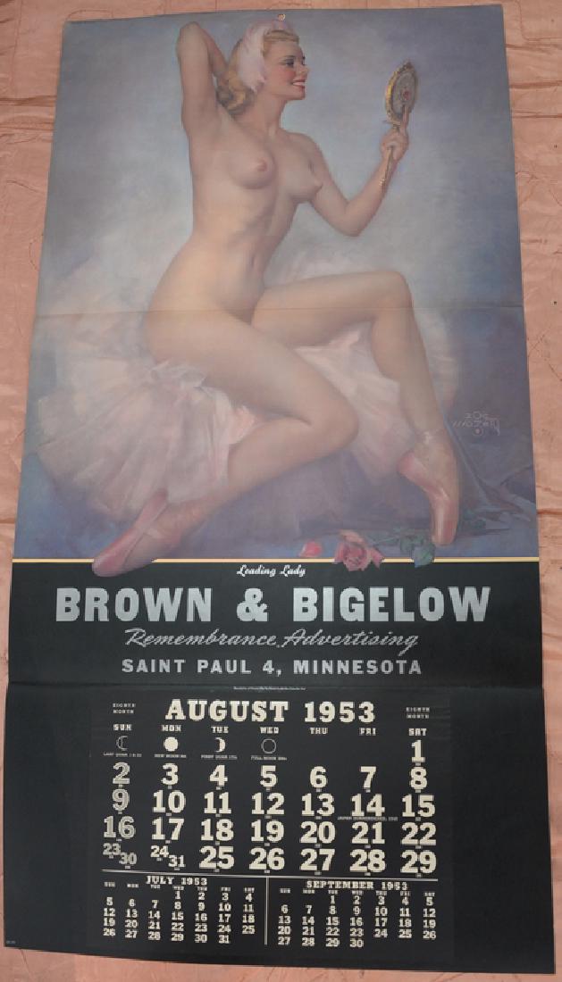 Zoe Mozert "Leading Lady" large pin-up advertising (1 of 5)