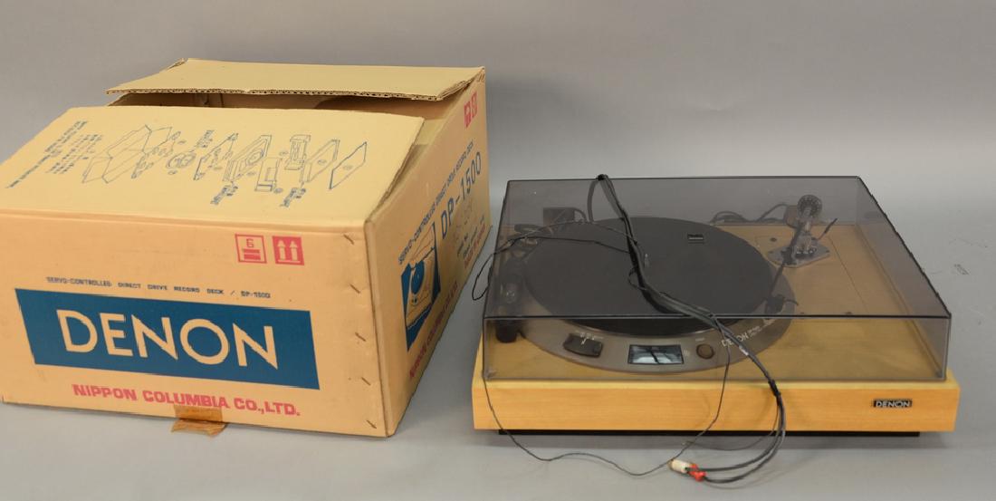 Denon DP-1000 Direct Drive turntable, new in box. (1 of 4)