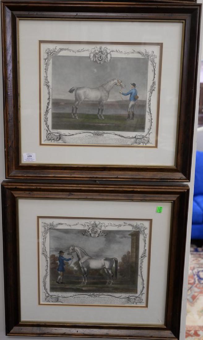 Set of six British School sporting prints and (1 of 8)