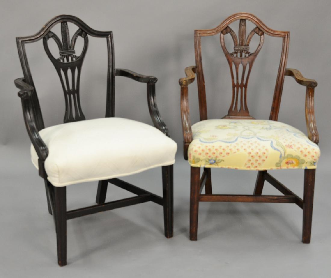 Set of thirteen Federal style chairs to include eleven (1 of 7)