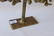 Bronze sculpture modern art of a tree. height 10 - 3