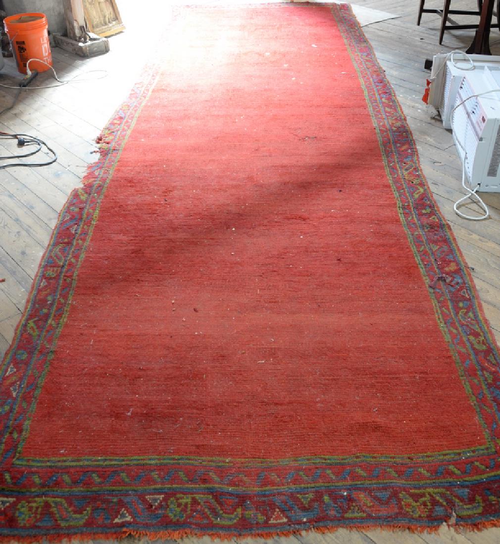 Oushak Oriental hall runner.  5'8" x 17'8"  ***If this (1 of 9)