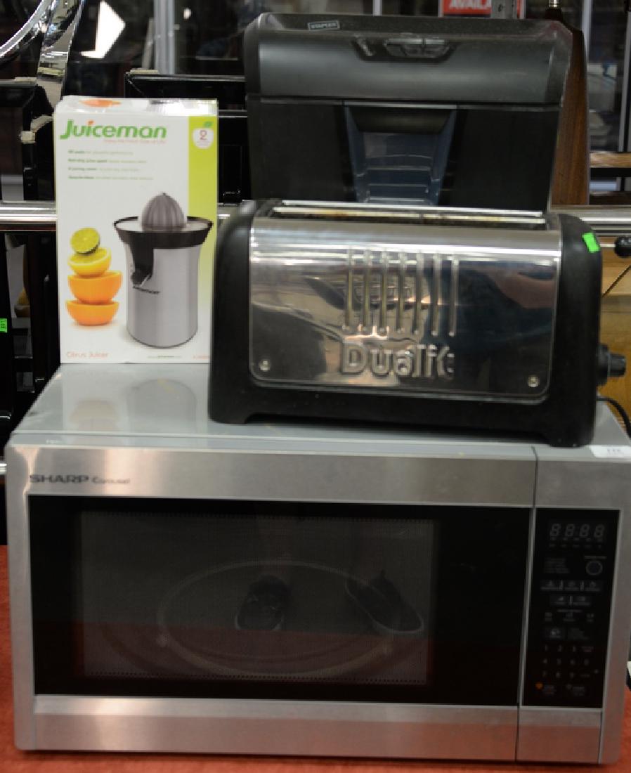 Group of electronics including Rowenta steam iron, (1 of 5)