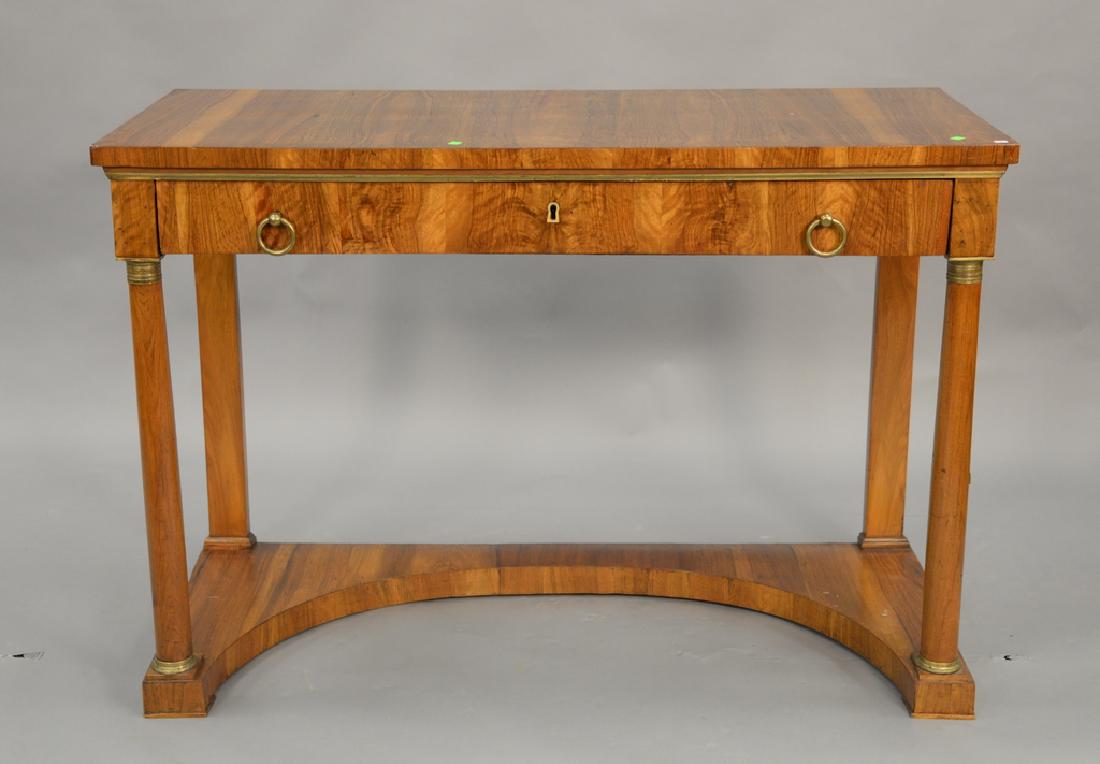 Continental style server with brass fittings. ht. 39 (1 of 5)