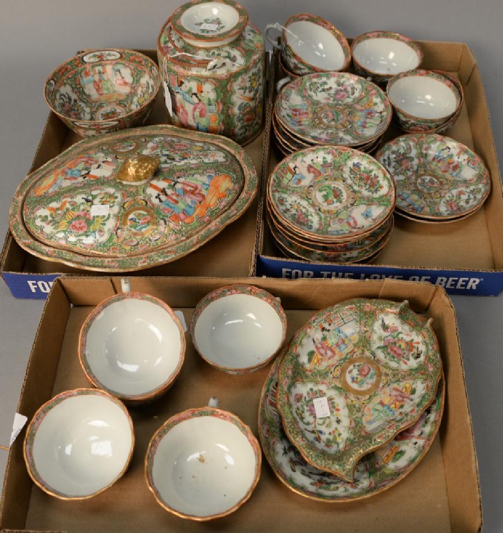 Twenty-nine piece lot of rose medallion including (1 of 4)