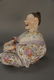 Large Meissen porcelain nodder, seated figure with - 2