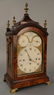 John Bryan mahogany chime clock with twelve bells,