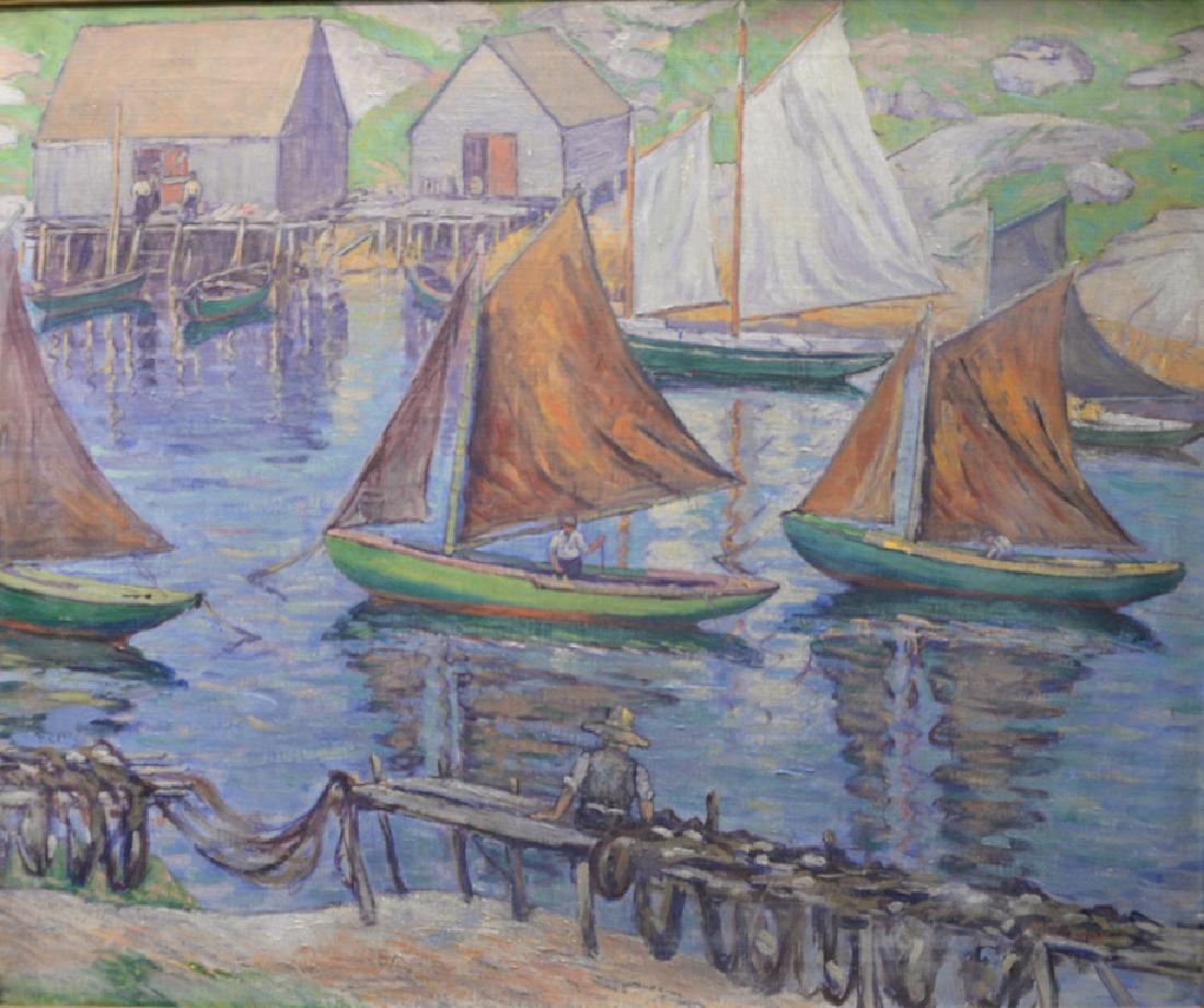 Margaret Miller Cooper (1874-1965),  oil on canvas, (1 of 5)