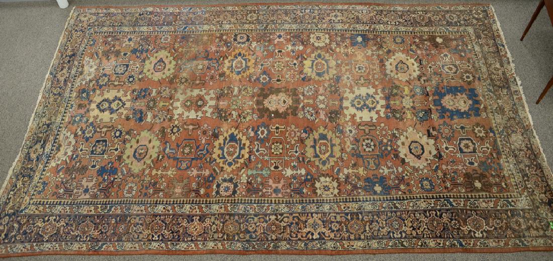 Oriental carpet (wear).  10'6" x 18' (1 of 7)