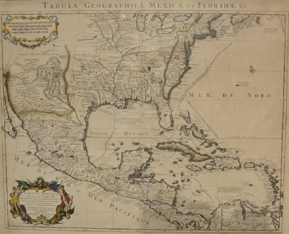 Tabula Geographica Mexicae et Floridae, map of Mexico (1 of 6)