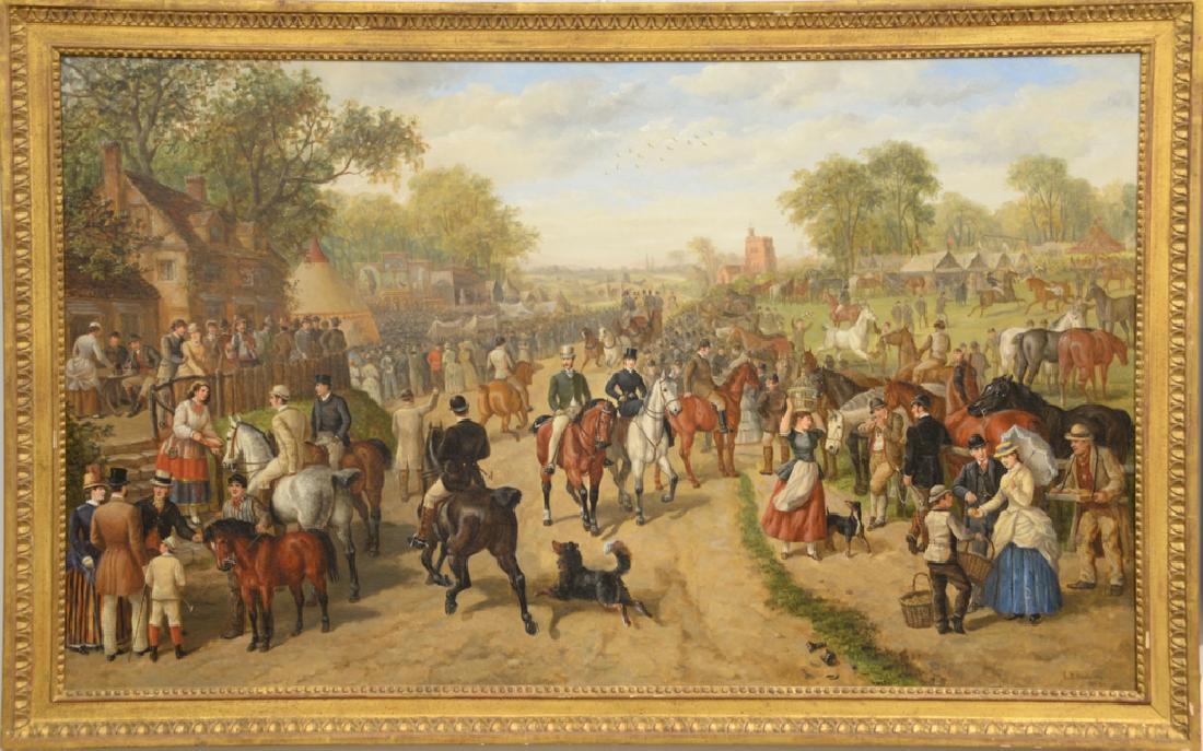 Edward Benjamin Herberte (1857-1893),  oil on canvas, (1 of 6)