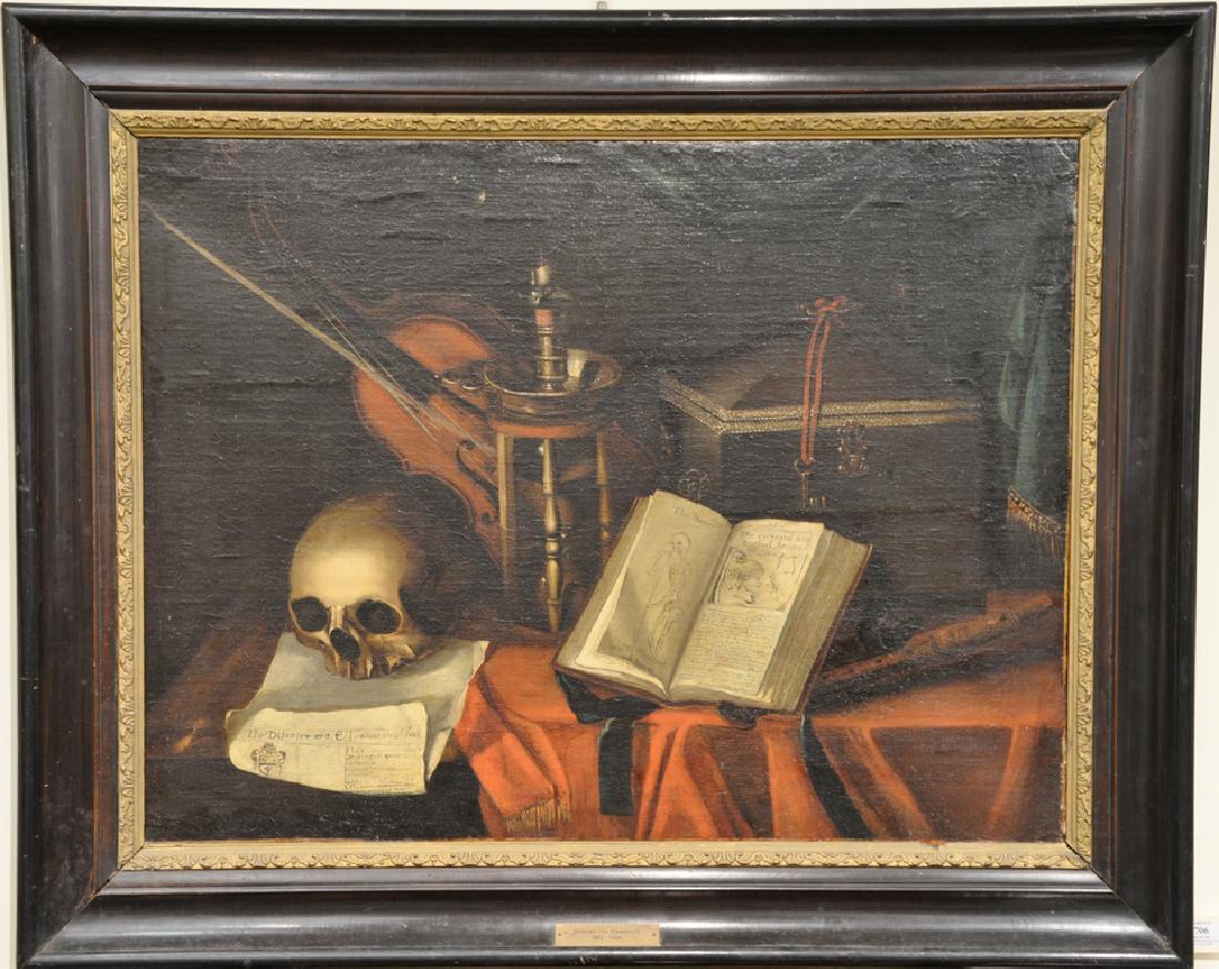 School of Harmen Van Steenwyck (1612 - 1660),  oil on (1 of 6)