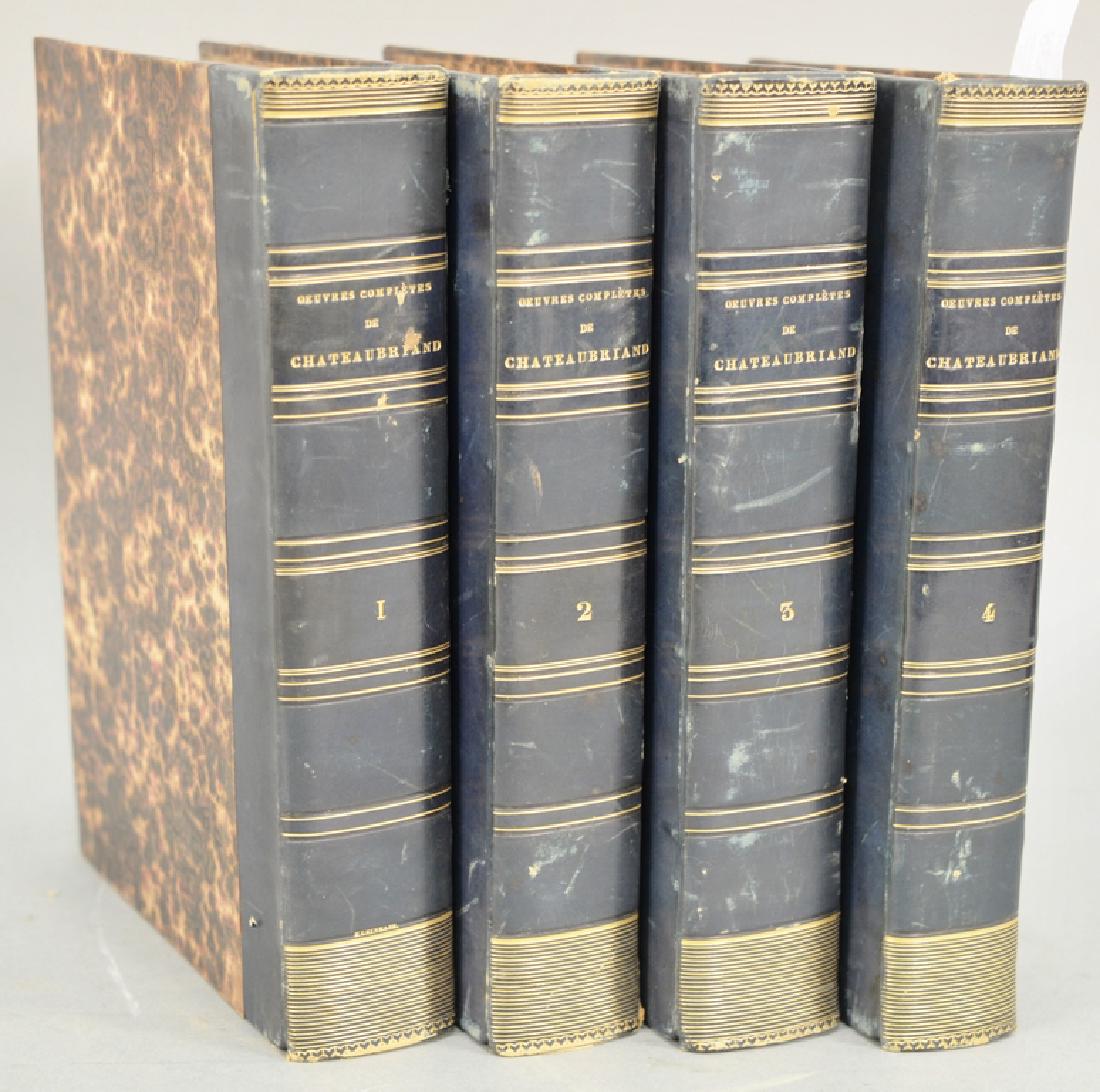 Chateaubriand Francois Rene, 1834, 4 volume set. (1 of 2)