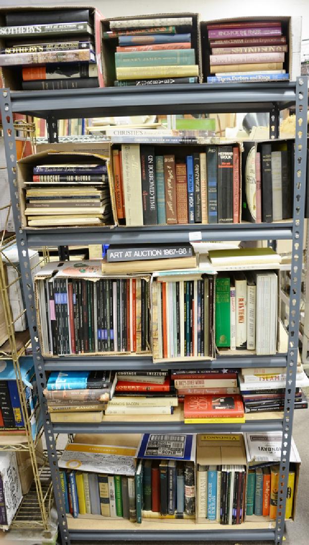 Thirty-one boxes of miscellaneous books to include (1 of 4)