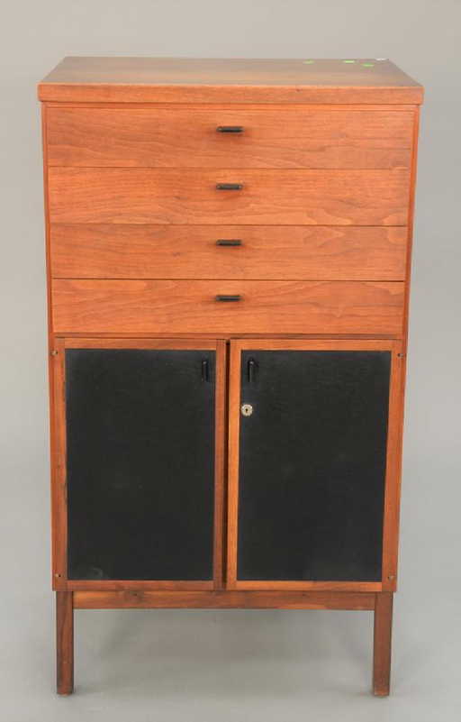 Small Danish Modern Rosewood Server And Liquor Cabinet Small Danish Modern Rosewood Server And Liquor Cabinet Placeholder