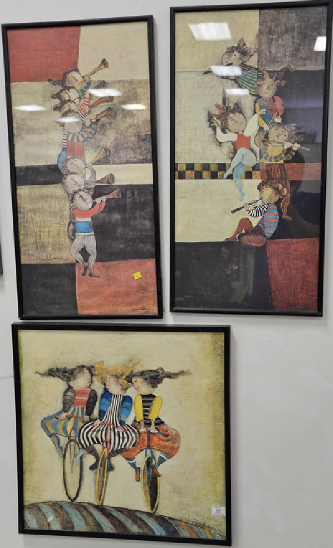 Group of six Graciela Rodo Boulanger prints and: Group of six Graciela Rodo Boulanger prints and lithographs. 31" x 15" to 22" x 27" Provenance: From an estate in Lloyd Harbor, Long Island, New York