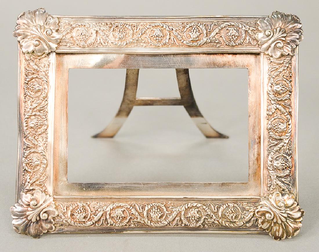 Tiffany & Co. Makers sterling silver frame.  6" x 8", (1 of 5)