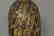 Komai damascene mixed metal plum vase, overall gold and - 6