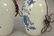 Pair of underglaze blue celadon conical jar, China 19th - 5