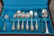 Towle "Esplanade" sterling silver flatware set, 69 - 3
