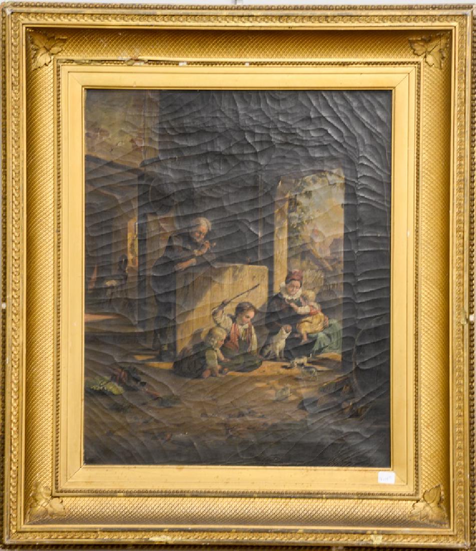 19th Century Continental,  oil on canvas,  Children (1 of 6)