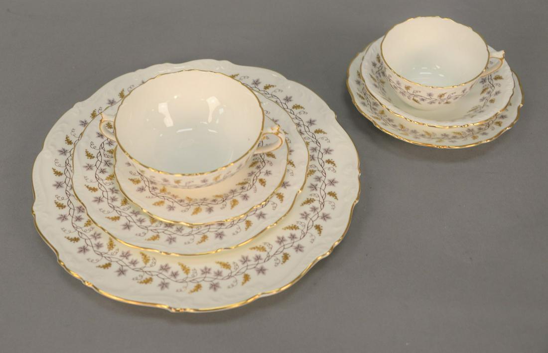 Coalport Minerva dinnerware, setting for twelve, 102: Coalport Minerva dinnerware, setting for twelve, 102 total pieces.