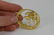 Julius Cohen 18 Karat Gold Pendant, with three jumping - 3