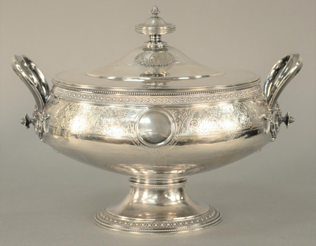 Brown and Spaulding Sterling Silver Covered Tureen, (1 of 4)