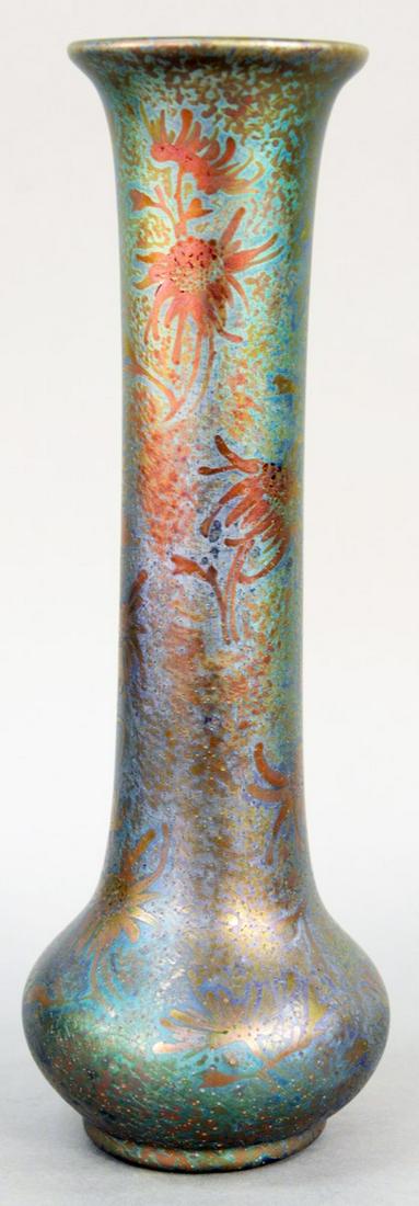 Jacques Sicard for Weller Pottery Vase, decorated with (1 of 4)