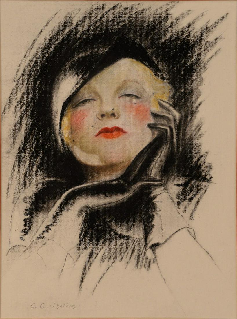 Charles Sheldon (1889 - 1960), illustration glamour (1 of 3)