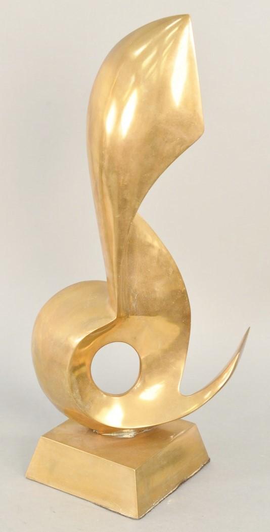 Leonardo Nierman (B1932), "Harmony", polished bronze (1 of 4)