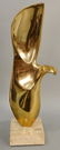 Leonardo Nierman (B1932), "Eagle", polished bronze