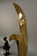 Leonardo Nierman (B1932), "Eagle", polished bronze - 3