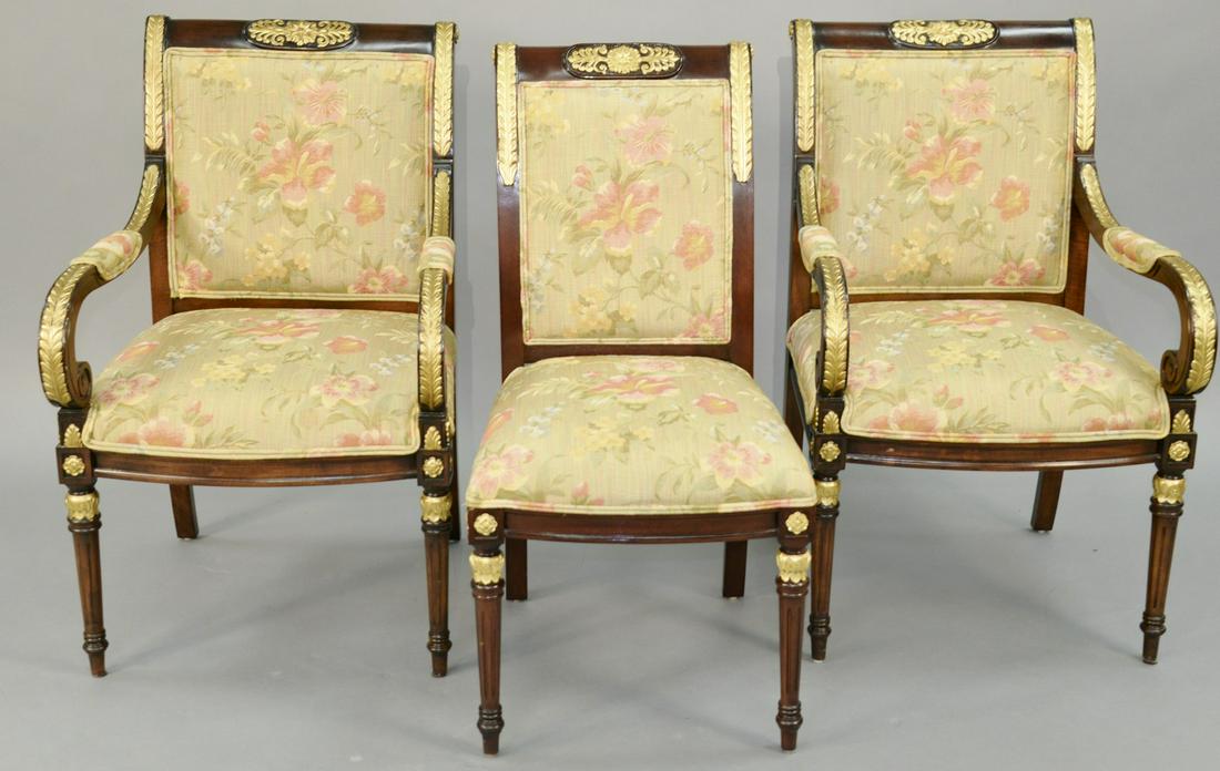 Set of Ten E.J. Victor Nicolette Dining Chairs, (1 of 7)