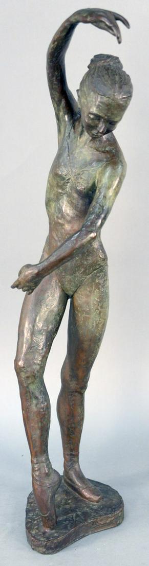 Priscilla Buxton, 20th century, Ballet Dancer, bronze (1 of 4)
