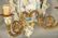 Pair of German Porcelain and Bronze Two Light Sconces, - 3