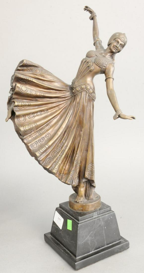 After Dimitri Haralamb Chiparus (1886-1947), bronze (1 of 4)